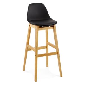 Moderní barová židle Evan černá