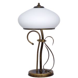 TABLE LAMP PATYNA VIII OLD BRASS