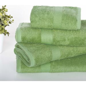 XPOSE® Froté ručník VERONA - zelený 50x90 cm