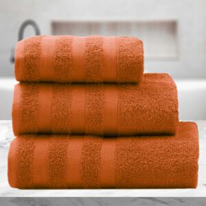 XPOSE® Froté ručník DEVON - terakotová 50x90 cm