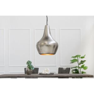 Závěsná lampa Oriental II / stříbrná - měď