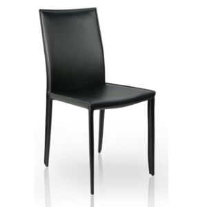 Židle Neapol černá kůže