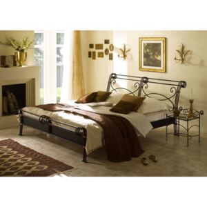 Kovová postel BELLA GRANDE Povrchová úprava: na přání dle RAL, Rozměr: 120 x 200 cm