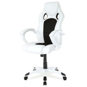Kancelářská židle TIMO bílá/černá