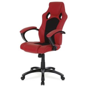 Kancelářská židle TIMO červená/černá