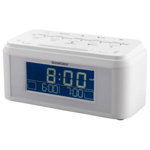 SILVERCREST® Radiobudík DAB+ Big Button SWDR 50 A1 (bílá)