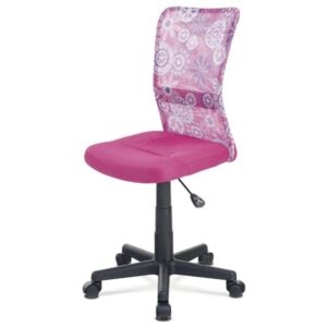 Kancelářská židle BAMBI růžová s motivem