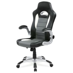Kancelářská židle ROBERT černá/šedá