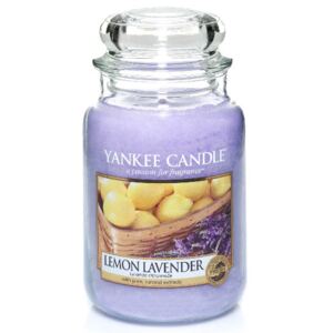 Yankee Candle - vonná svíčka Lemon Lavender 623g (Čistá a přívětivá vůně… pudrově svěží směs šťavnatého citrónu a sladkých levandulových květů.)