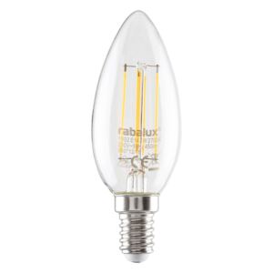 LED žárovka, C35, E14, 4W, teplá bílá Rabalux LED E14 4W 1592