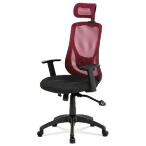 Kancelářská židle GEORGE červená/černá