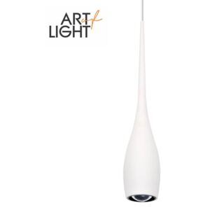 Závěsný LED moderní lustr TAMPERE, bílý Kobi TAMPERE KSTE