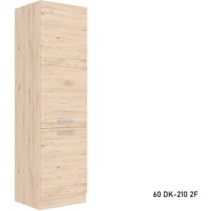 Kuchyňská skříňka vysoká TOULOUSE 60 DK-210 2F, 60x210x57, dub Bordeaux