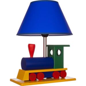 Dětská stolní lampička ve tvaru lokomotivy, různobarvená Hellux LOKOMOTIVA 411.20.08