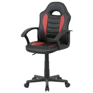 Kancelářská židle FRODO černo-červená