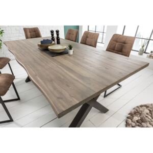 Designový jídelní stůl Evolution Grey 160 cm akácie