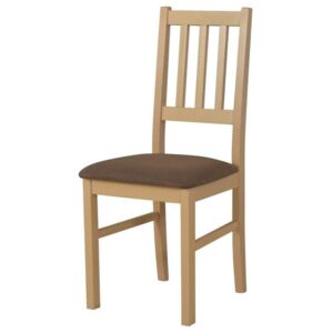 Jídelní židle BOLS dub sonoma/hnědá