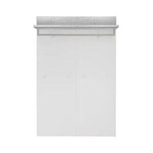 Věšákový panel Germania 3773 GW-Topix (Imitace betonu/bílá)