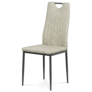Jídelní židle OLINA šedá/antracitová