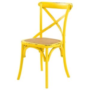 Jídelní židle XABI žlutá