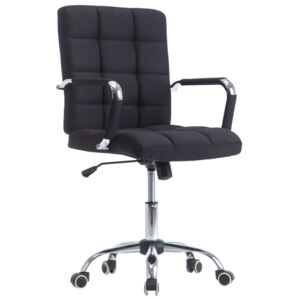 Kancelářská židle černá textil