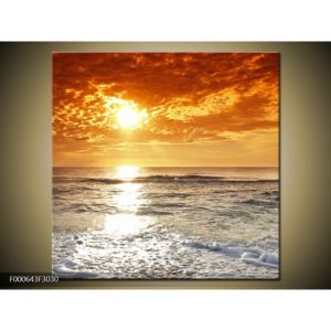 Obraz moře a západu slunce (F000643F3030)