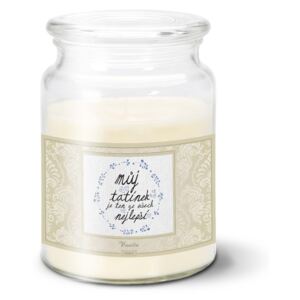 Svíčka SABLIO - Můj tatínek je ten ze všech nejlepší 500 g