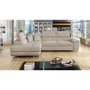 Rohová sedací souprava Alvin, Potah: Uttario Velvet 2979 + Uttario Velvet 2979 + Senegal 825, Strana: levá