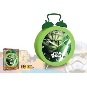 MAXI hodiny Star Wars Yoda 23 cm EUROSWAN
