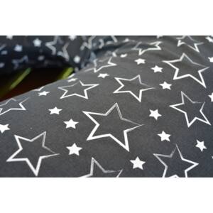 KHC Kojící těhotenský relaxační polštář Miki Obrovský 240 cm Noční obloha EPS Pratelný potah