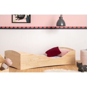 Dětská designová postel z masivu PEPE 5 - 140x70 cm