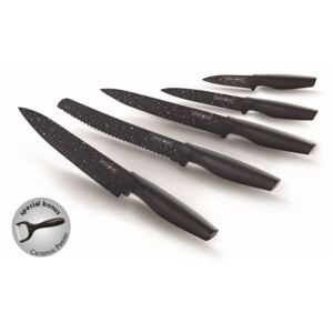 Royalty Line - Royalty Line RL-MB5;Sada nožů s nepřilnavým povrchem 5ks Black