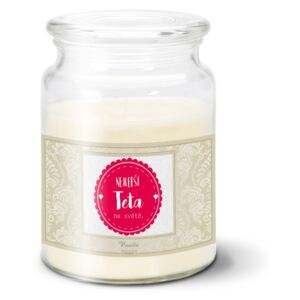 Svíčka SABLIO - Nejlepší teta na světě 500 g