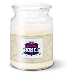 Svíčka SABLIO - Miluju hokej 500 g