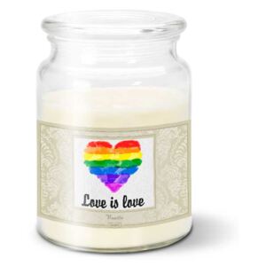 Svíčka SABLIO - Love is Love 500 g