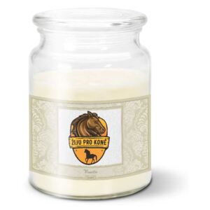 Svíčka SABLIO - Žiju pro koně 500 g