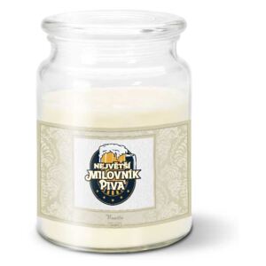 Svíčka SABLIO - Největší milovník piva 500 g