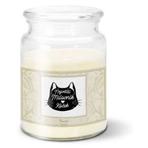 Svíčka SABLIO - Největší milovník koček 500 g