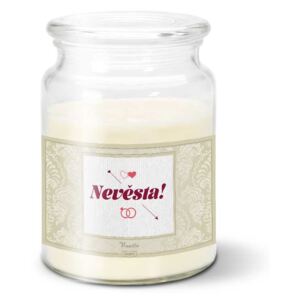 Svíčka SABLIO - Nevěsta! 500 g