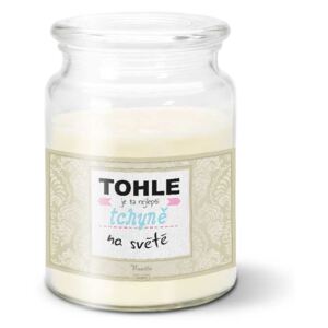 Svíčka SABLIO - Tohle je ta nejlepší tchýně na světě 500 g