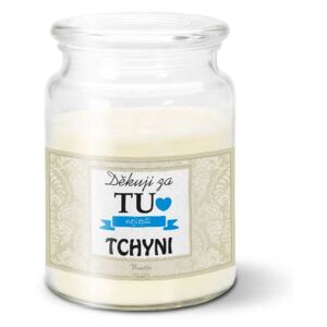 Svíčka SABLIO - Děkuji za tu nejlepší tchyni 500 g