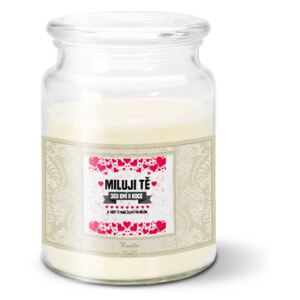 Svíčka SABLIO - Miluji Tě 365 dní v roce 500 g