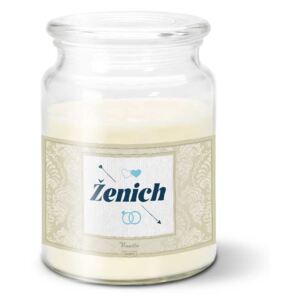 Svíčka SABLIO - Ženich 500 g