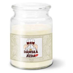 Svíčka SABLIO - Dámská jízda 500 g