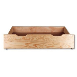 Stylová zásuvka pod postel z bukového dřeva KL170 KN095