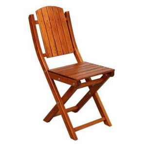 Dřevěná židle 05 na zahradní restauraci