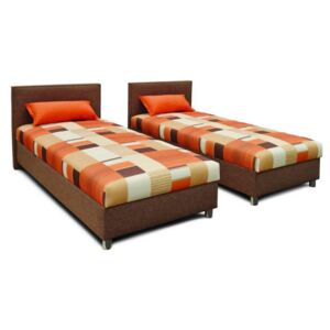 Čalouněná postel DUO, s úložným prostorem , 160x200 cm, 107