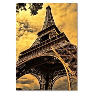 CARO Obraz na plátně - Eiffel Tower 7 30x40 cm