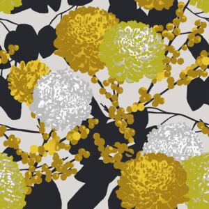 Krysanteemi ubrousky žluté 33x33 cm, 20 ks/bal