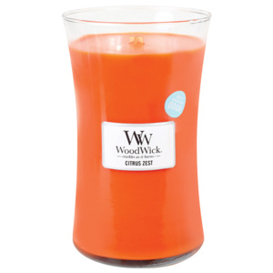WoodWick Svíčka oválná váza 609,5g - Citrusy a květ mandarinky